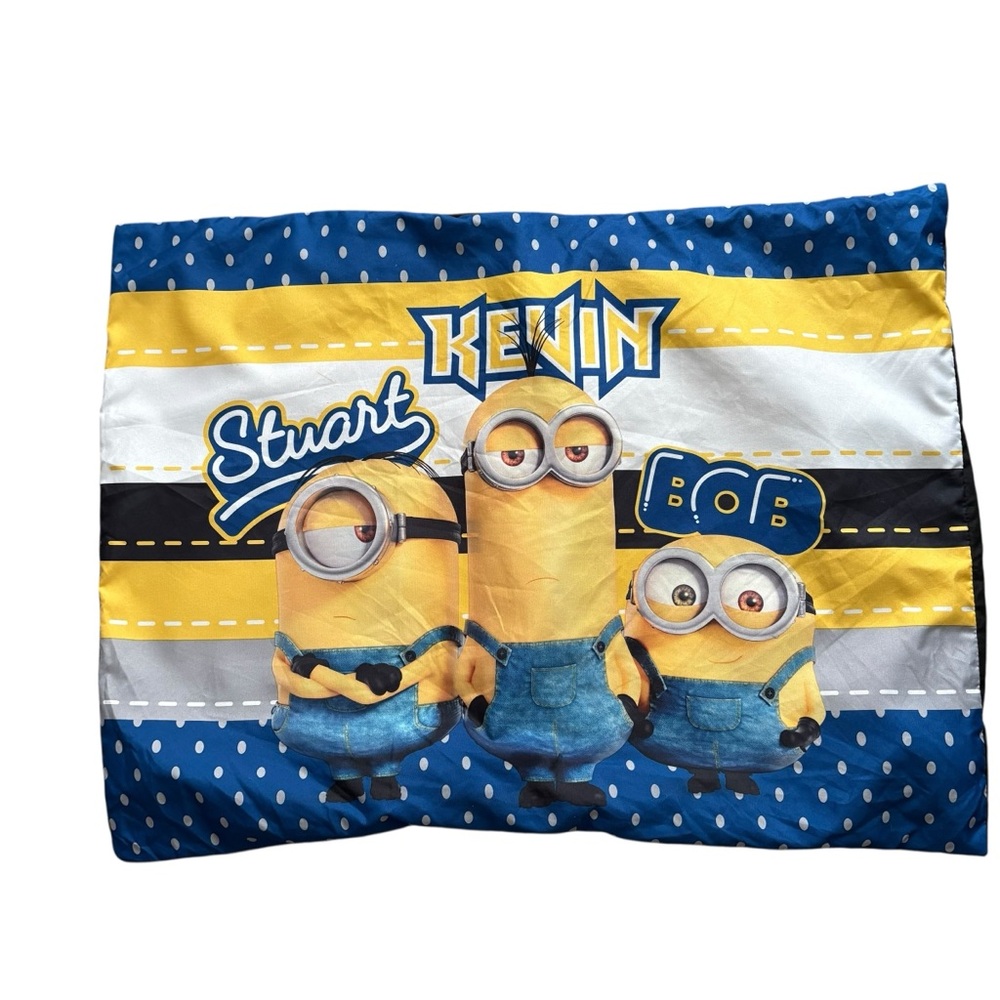 Minions Rise of Gru Pillow Sham Kevin Stuart Bob 25.5"‎ x 19" 100% Polyester